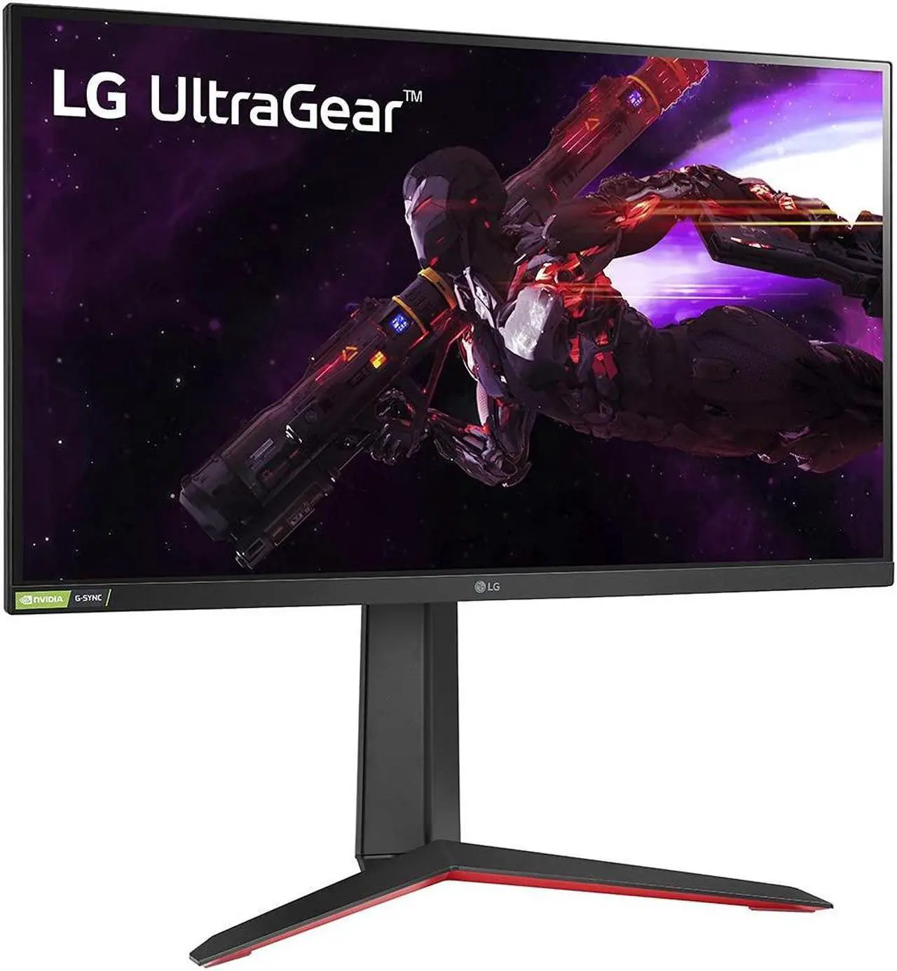 Alt view image 3 of 5 - LG 27-inch QHD 165Hz 1ms Nano IPS Gaming Monitor with G-SYNC/FreeSync