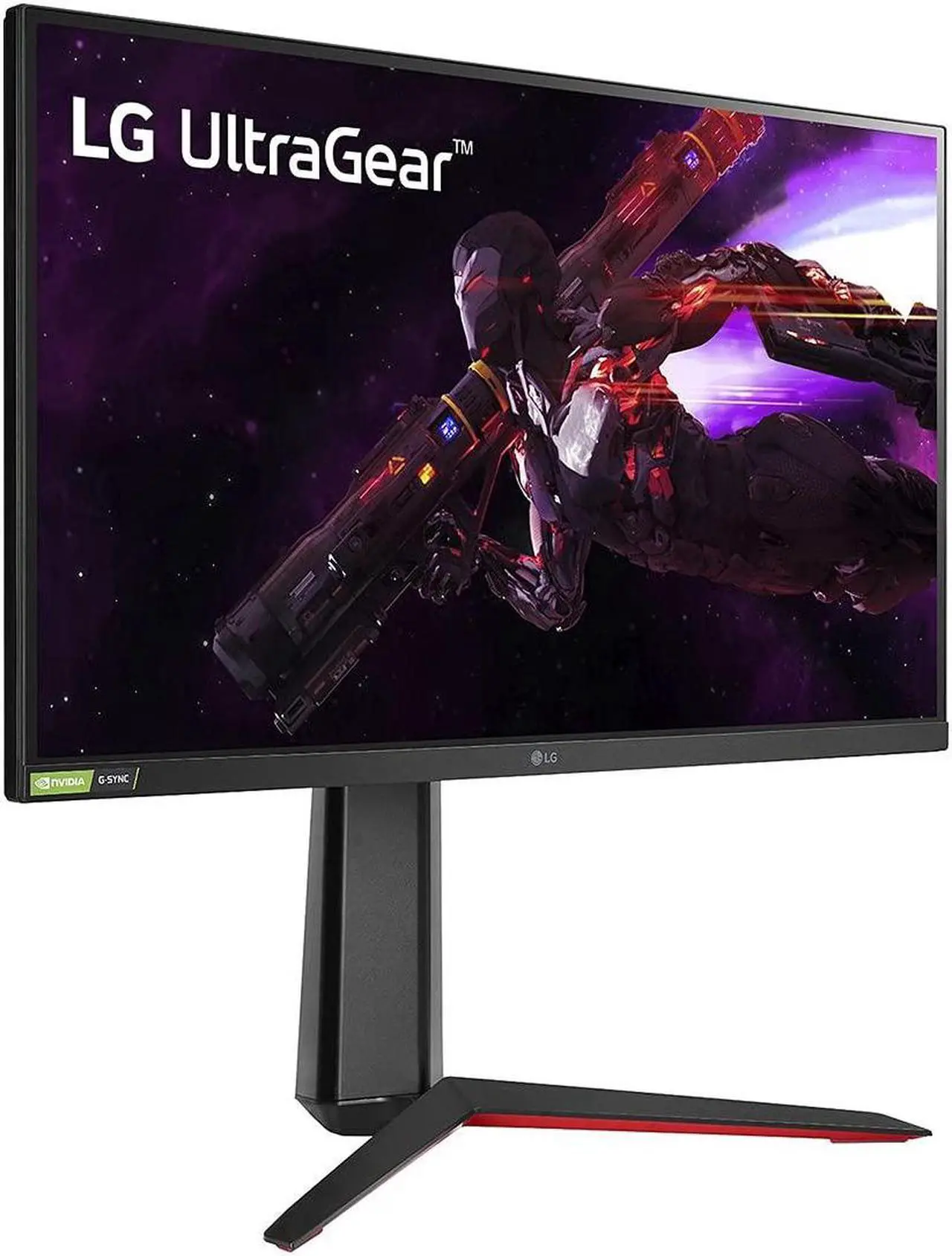 Alt view image 4 of 5 - LG 27-inch QHD 165Hz 1ms Nano IPS Gaming Monitor with G-SYNC/FreeSync