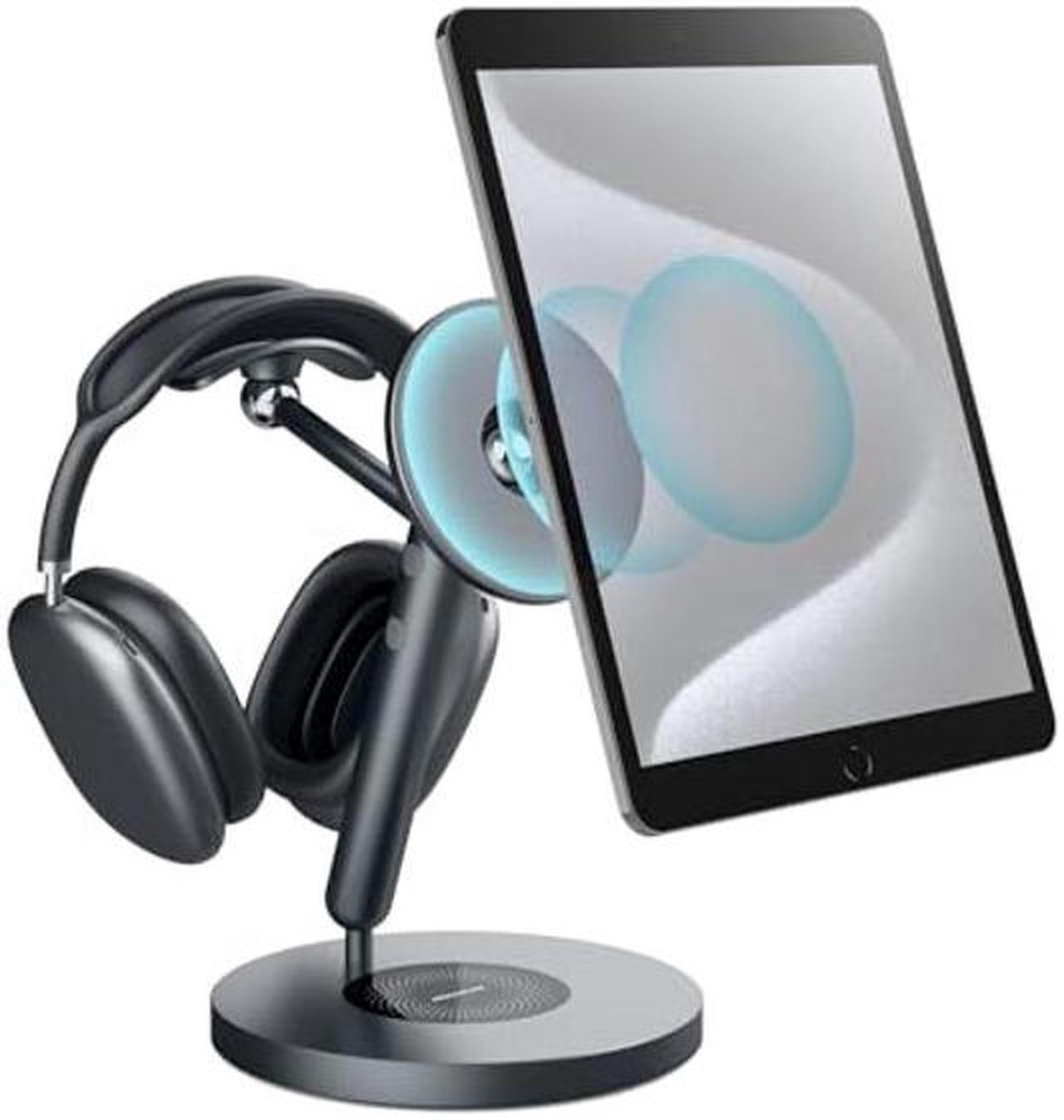 Main image of Nillkin iPad Magnetic Stand with Magsafe Ring,360deg Rotating iPad Mount Stand for iPad, Reader,iPhone,Headphone, Adjustable iPad Tablet Stand Aluminum - Ideal Desk Setup Stand for Work,Live