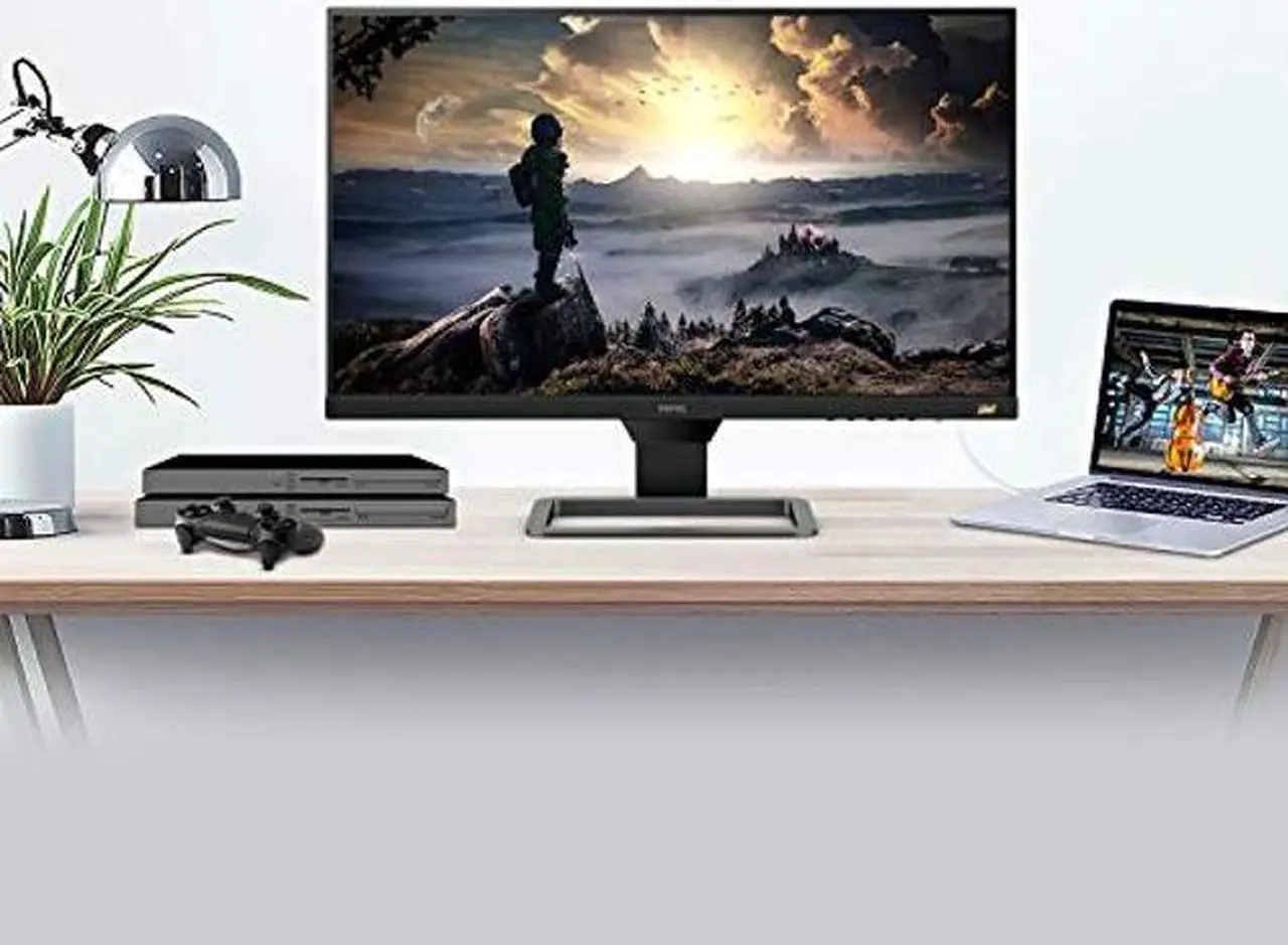 Alt view image 2 of 2 - BenQ EW2480 Gaming Monitor 24" FHD 1080p | IPS | HDRi | Eye-Care Tech w/ Sensor | TUV Certified | Adaptive Brightness | FreeSync | Tilt Screen | Built-In Speakers | Eye Reminder | HDMI | VESA Ready