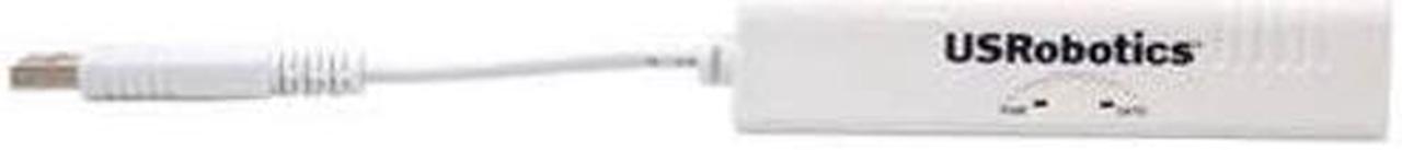 Alt view image 4 of 5 - U.S. Robotics USR5637 56K USB Controller Dial-Up External Fax Modem with Voice