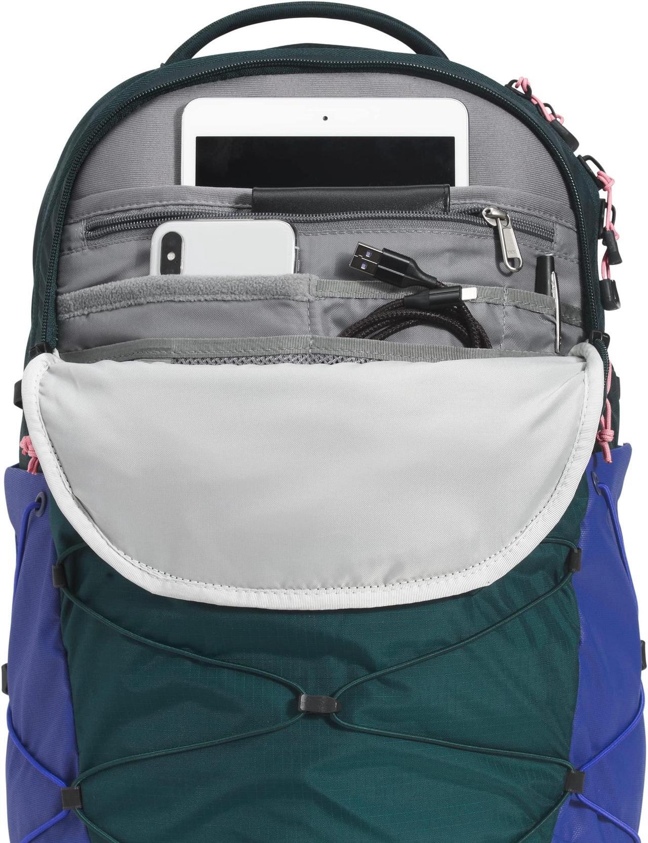 Alt view image 5 of 5 - The North Face Borealis Ponderosa Green/Lapis Blue/Cameo Pink One Size