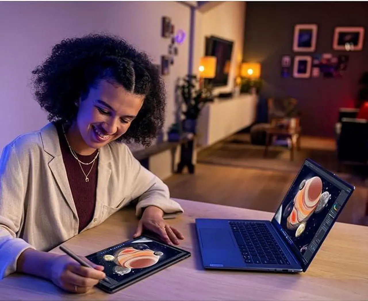 Alt view image 5 of 5 - Lenovo Newest 15.6" FHD Laptop, Intel Pentium N6000 Quad-core Processor, 16GB Memory, 1TB SSD Storage, Ethernet Port, HDMI, USB-C, WiFi & Bluetooth, Windows 11 Home, WOWPC USB Bundle