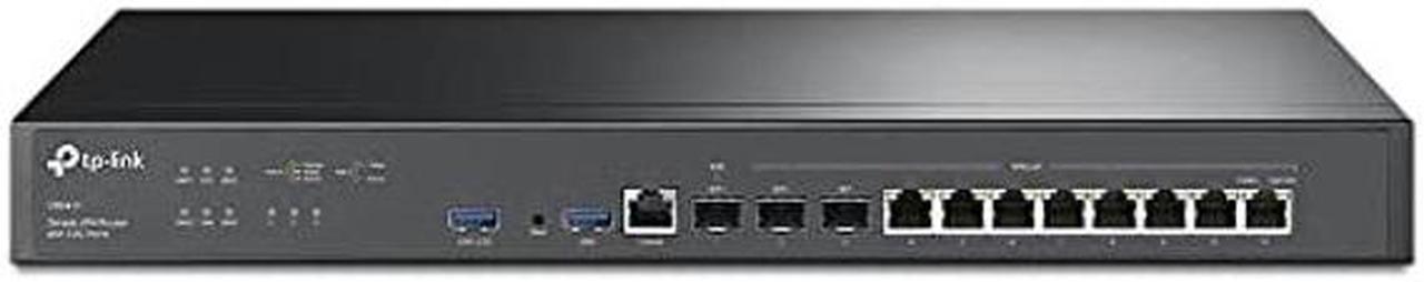 Main image of TP-Link ER8411 | Enterprise Wired 10G VPN Router | Up to 10 WAN Ports | High Network Capacity | SPI Firewall | Support Omada SDN | Load Balance | Lightning Protection | 5 Year Manufacturer Warranty
