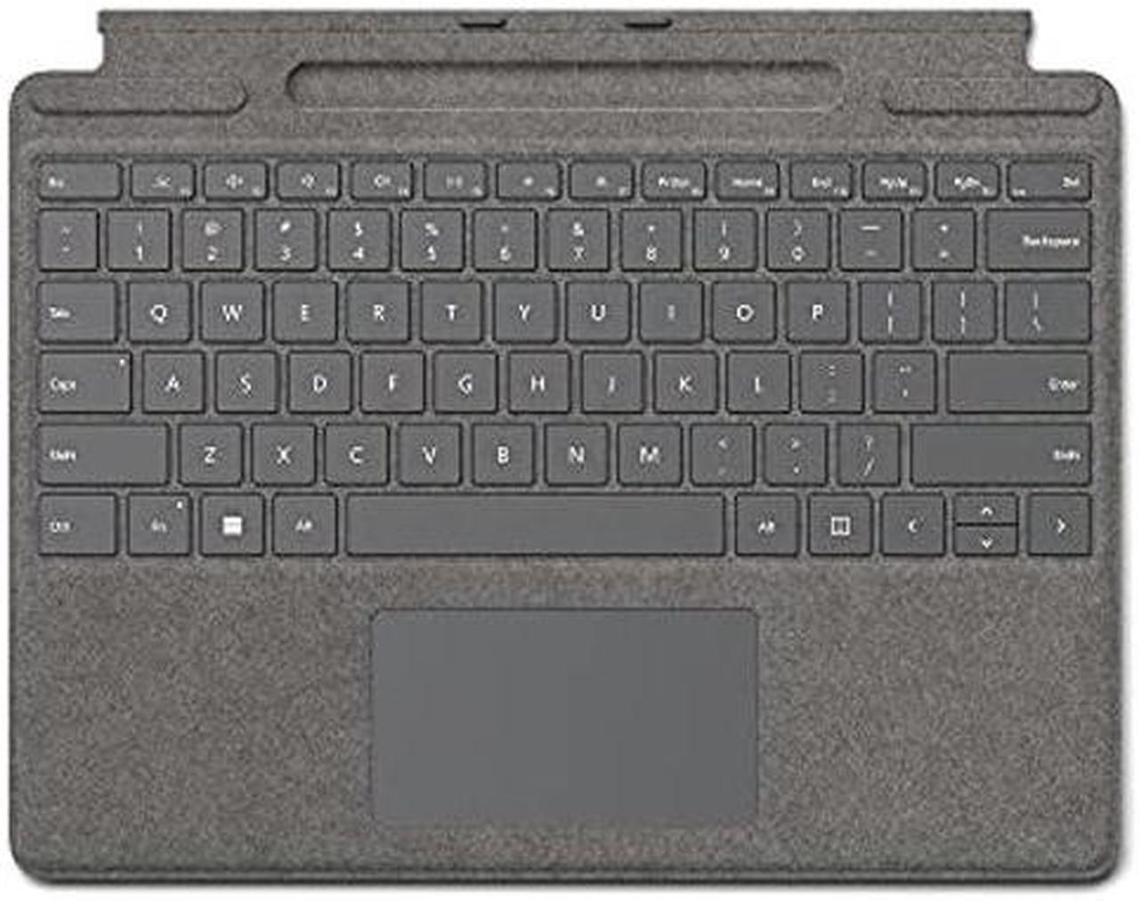 Alt view image 2 of 5 - Microsoft Surface Pro Signature Keyboard - Platinum
