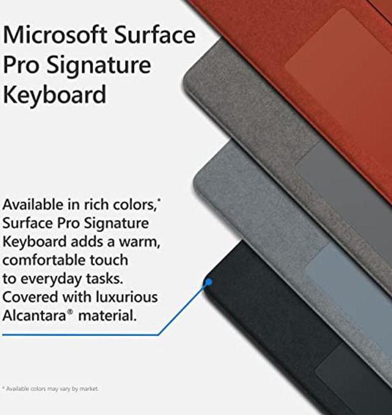 Alt view image 5 of 5 - Microsoft Surface Pro Signature Keyboard - Platinum