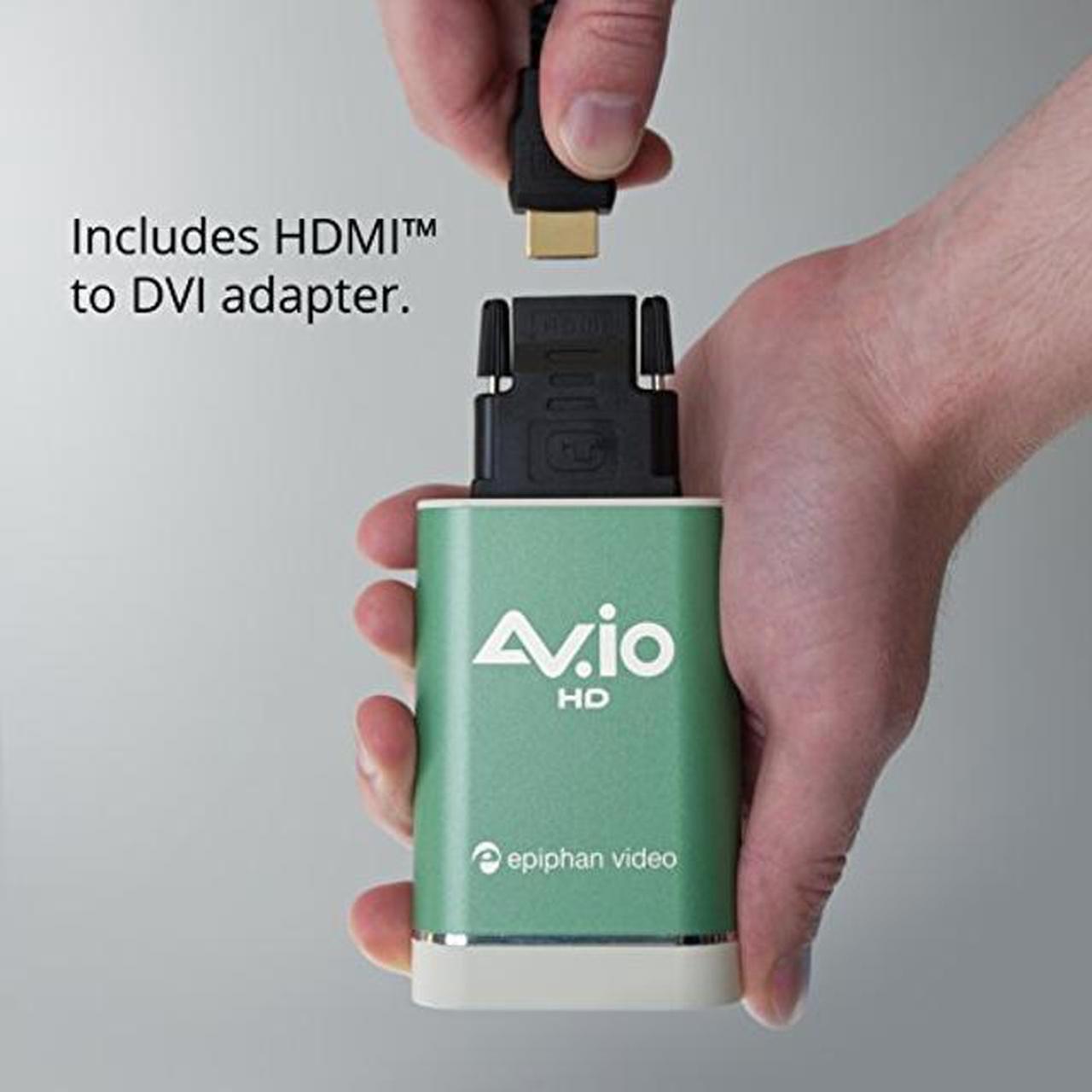 Alt view image 2 of 5 - AV.io HD - Grab and Go USB Video Capture for VGA, DVI, and HDMI up to 1080p at 60 fps