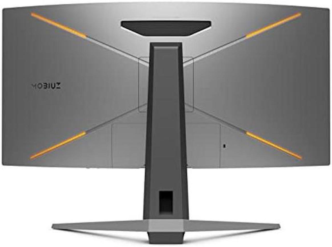 Alt view image 4 of 5 - BenQ MOBIUZ EX3410R Curved Gaming Monitor 34" 2K 1440p 144Hz 1ms w/Remote | HDRi | 1000R | Color Optimizer | Freesync Premium Pro | Eye-Care | Height, Swivel & Tilt | 2.1ch w/ 5w Sub | USB Hub