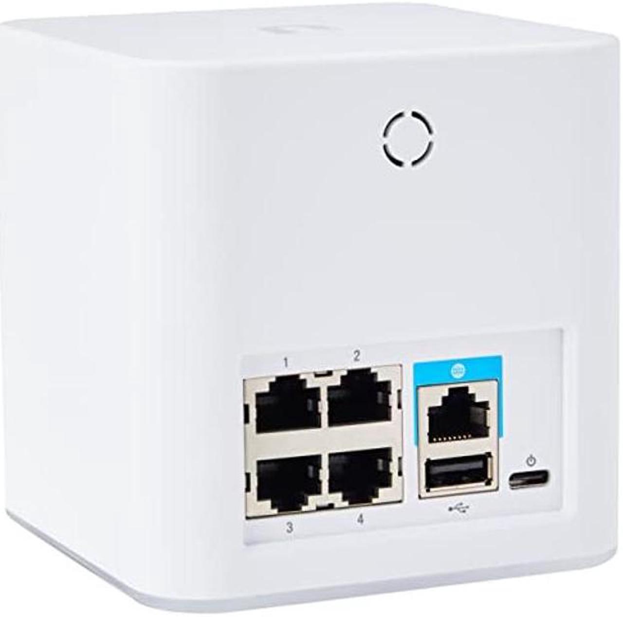 Alt view image 4 of 4 - AmpliFi HD WiFi System by Ubiquiti Labs, Seamless Whole Home Wireless Internet Coverage, HD WiFi Router, 2 Mesh Points, 4 Gigabit Ethernet, 1 WAN Port, Ethernet Cable, Replaces Router & WiFi Extenders