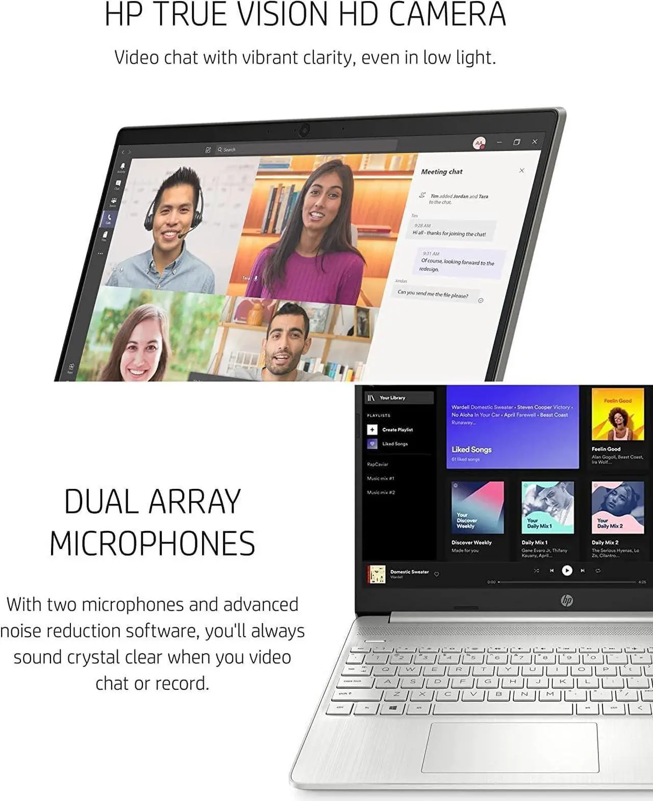 Alt view image 5 of 5 - HP 15 15.6" Full HD Business Laptop Computer[Windows 11 Pro], Intel Core i5-1135G7 (up to 4.2 GHz), 8 GB DDR4 RAM, 256 GB PCIe SSD, Iris Xe Graphics, Numeric Pad, Wi-Fi 6, HDMI, Type-C, w/Hub