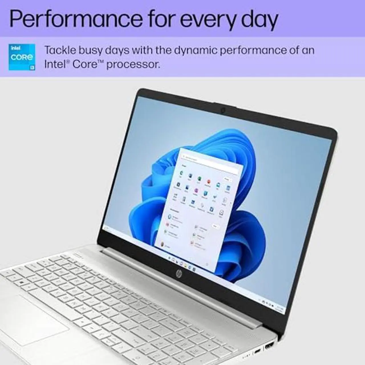 Alt view image 3 of 5 - HP 2024 Newest 15.6" FHD Thin Light Business Laptop, 6-Core Intel i3-1215U (Beat i5-1135G7), 16GB RAM, 1TB SSD, UHD Graphics, Fingerprint Reader, HD Webcam, Wi-Fi 5, Win 11 Pro +MarxsolAccessory