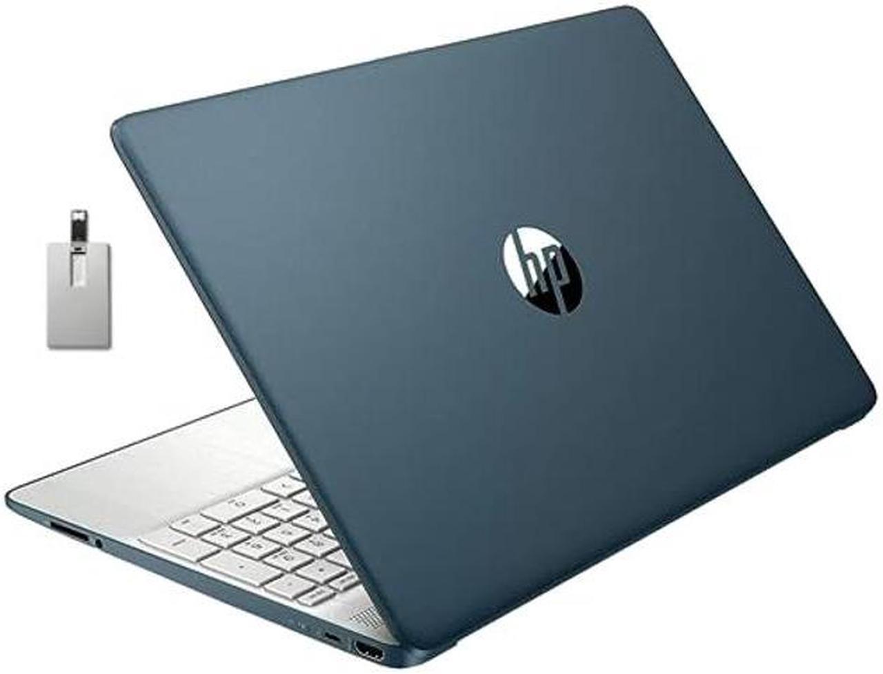 HP 15.6" FHD Business Laptop, AMD Ryzen 5-5500U Processor, 8GB RAM, 256GB PCIe SSD, AMD Radeon Graphics, HD Webcam, Bluetooth, Wi-fi, HDMI, Win 11, Blue, 32GB Hotface USB Card