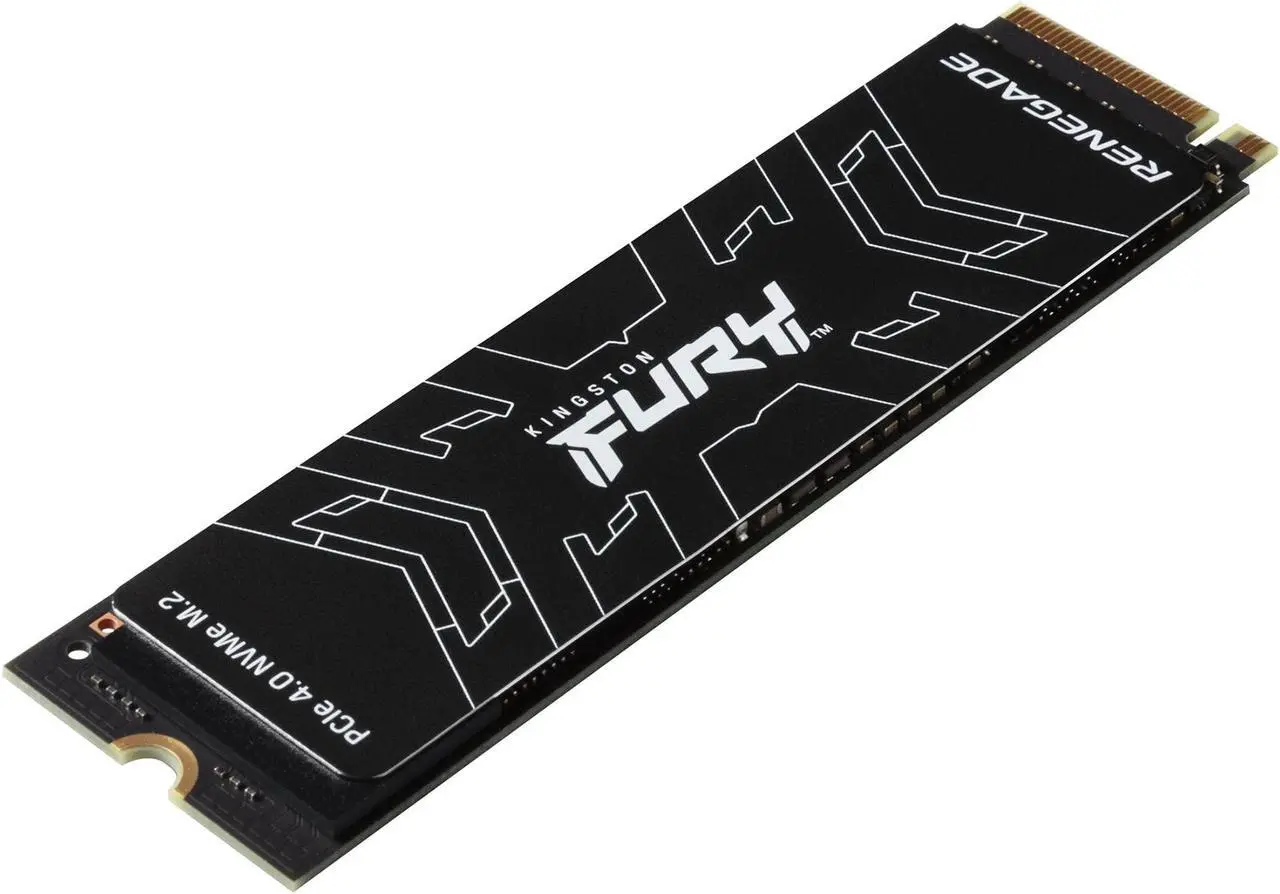 Alt view image 2 of 5 - Kingston FURY Renegade 2TB PCIe Gen 4.0 NVMe M.2 Internal Gaming SSD | Up to 7300 MB/s | Graphene Heat Spreader | 3D TLC NAND | Works with PS5 | SFYRD/2000G, Solid State Drive