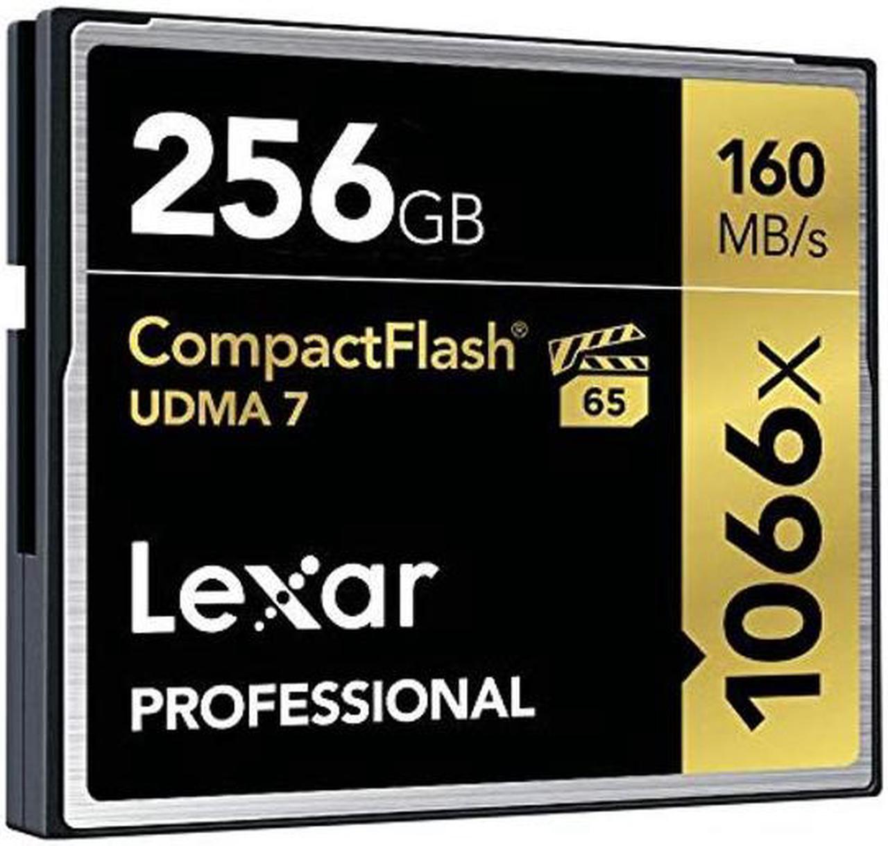 Alt view image 2 of 4 - Lexar Professional 1066x 256GB CompactFlash Card, Up to 160MB/s Read, for Professional Photographer, Videographer, Enthusiast (LCF256CRBNA1066)