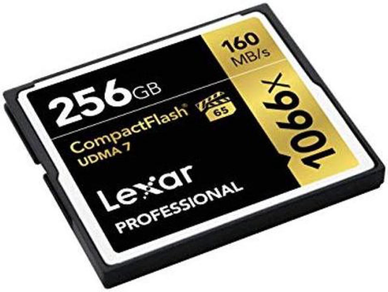 Alt view image 3 of 4 - Lexar Professional 1066x 256GB CompactFlash Card, Up to 160MB/s Read, for Professional Photographer, Videographer, Enthusiast (LCF256CRBNA1066)
