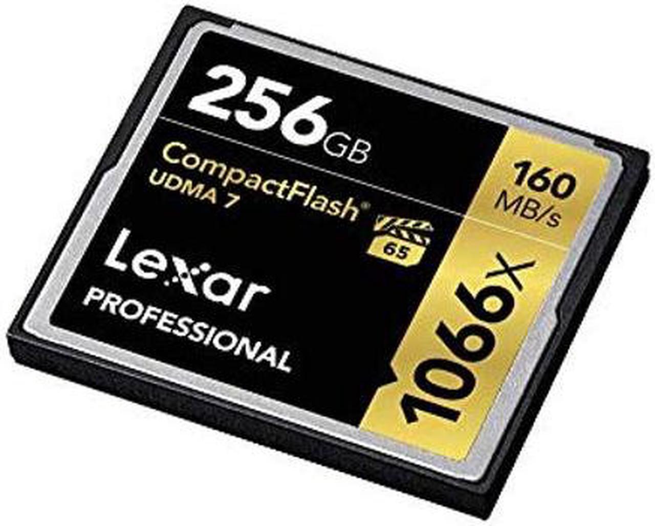 Alt view image 4 of 4 - Lexar Professional 1066x 256GB CompactFlash Card, Up to 160MB/s Read, for Professional Photographer, Videographer, Enthusiast (LCF256CRBNA1066)