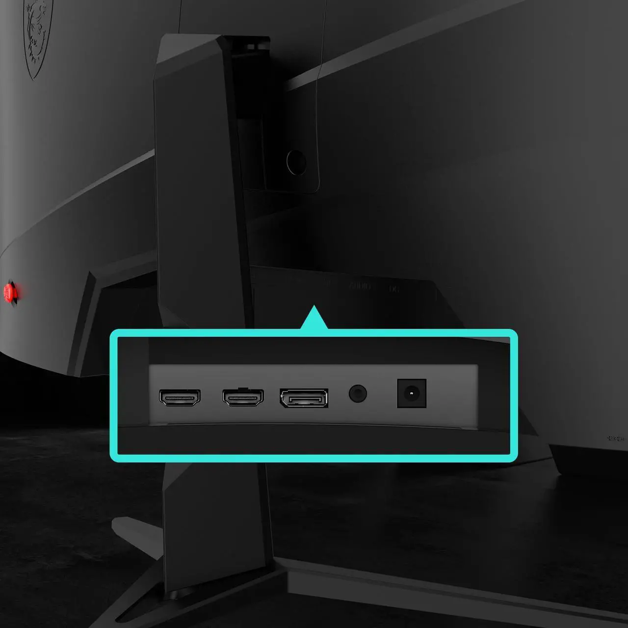 Alt view image 5 of 5 - MSI G2422C, 24" Curved Gaming Monitor, 1920 x 1080 (FHD), VA, 1 ms, 170 Hz, FreeSync Premium, HDMI, DP Port, Tilt