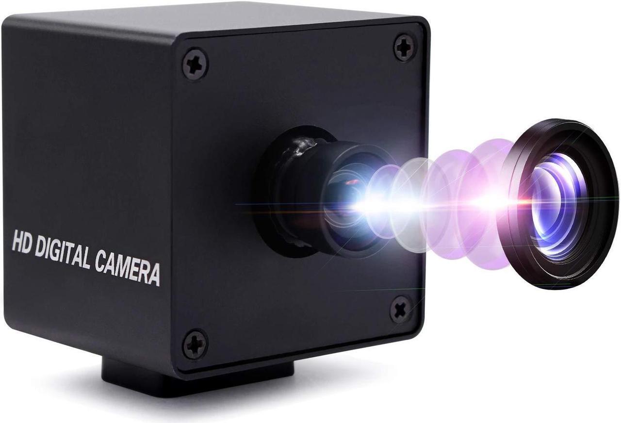 Main image of 13 Megapixel USB Camera No Distortion Fixed Focus Webcam MJPEG 15fps 3840x2880 IMX214 Sensor USB with Camera for Computer PC Laptop Desktop,Support Most OS