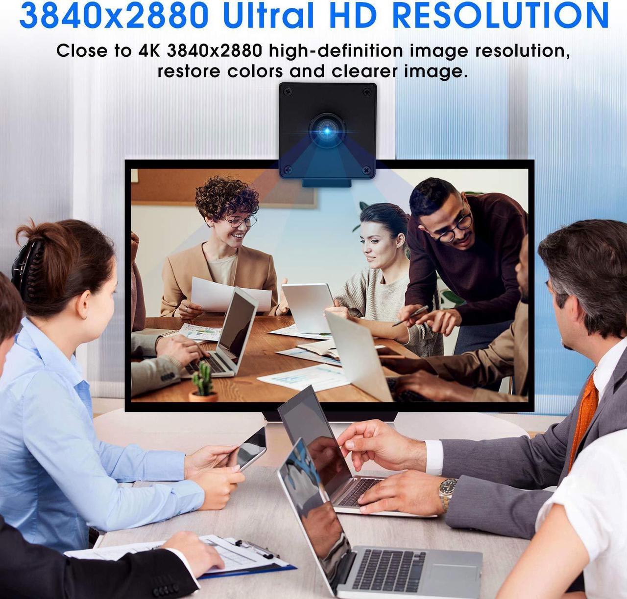 Alt view image 2 of 5 - 13 Megapixel USB Camera No Distortion Fixed Focus Webcam MJPEG 15fps 3840x2880 IMX214 Sensor USB with Camera for Computer PC Laptop Desktop,Support Most OS