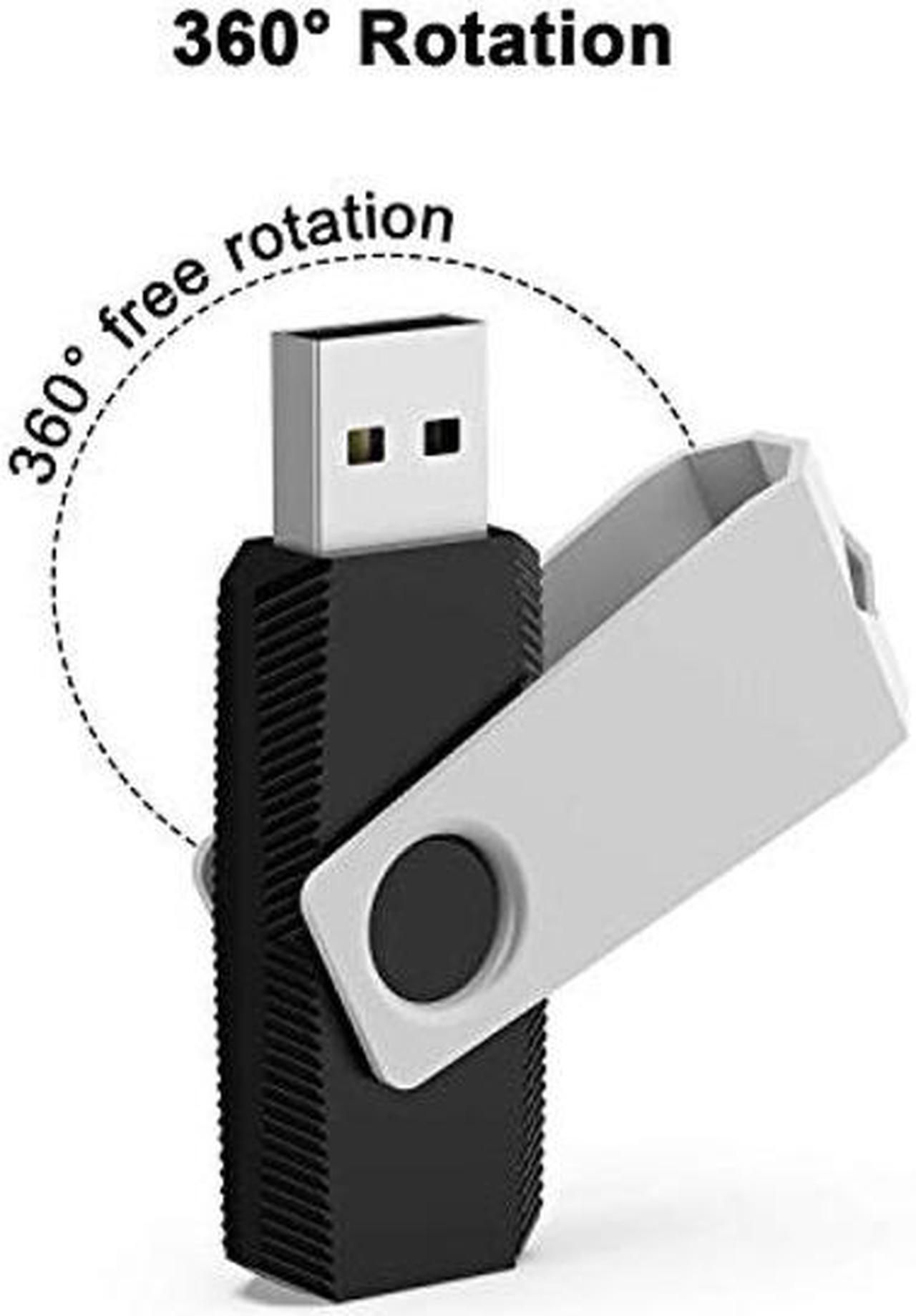 Alt view image 4 of 5 - TOPESEL USB Storage Flash Drive,100PCS 4GB Flash Drive Bulk USB 2.0 Flash Drive Bulk Pack, USB Flash Drives Memory Stick, USB Drive Thumb Drives USB Stick Flash Memory Stick (4G, 100 Pack, Black)