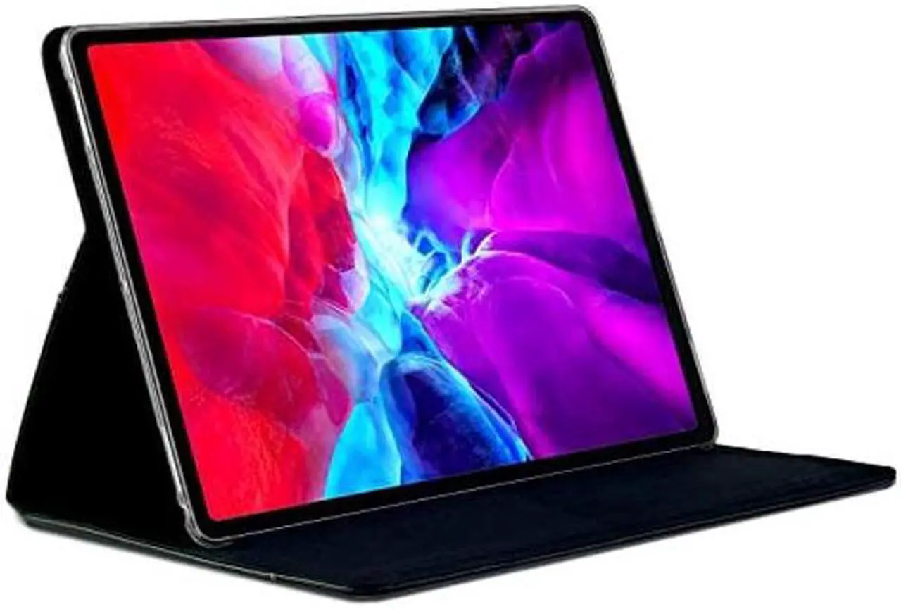 Alt view image 4 of 5 - Premium Leather 2022 iPad Pro 12.9 Gen 6 Folio Case by Michael Santoro Design - Vintage