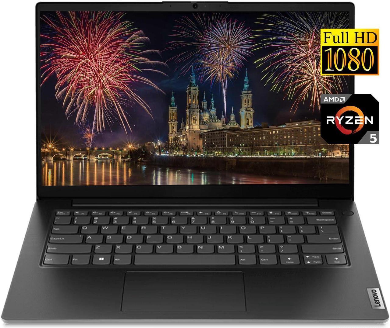 Main image of 2023 ThinkBook V14 G4 14" FHD Laptops for Student & Business by Lenovo, AMD Ryzen 5 7520U(> i5-1135G7), 8GB LPDDR5 RAM, 512GB SSD, USB-C, Ethernet, Wi-Fi, HDMI, Windows 11 Pro, RK Bundle, 82YT00Q3US