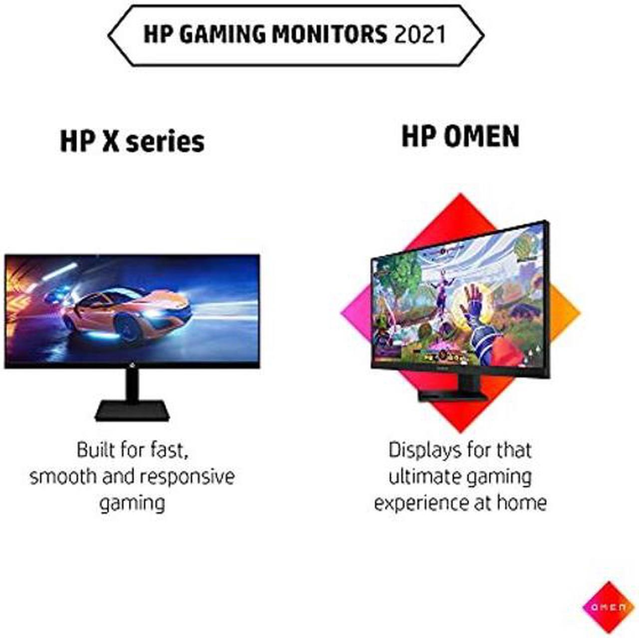 Alt view image 2 of 5 - Omen X 27" 240 Hz 1ms Gaming Monitor, QHD 2560 x 1440p, AMD Radeon FreeSync 2 HDR, HDR, DCI P3, (6FN07AA)