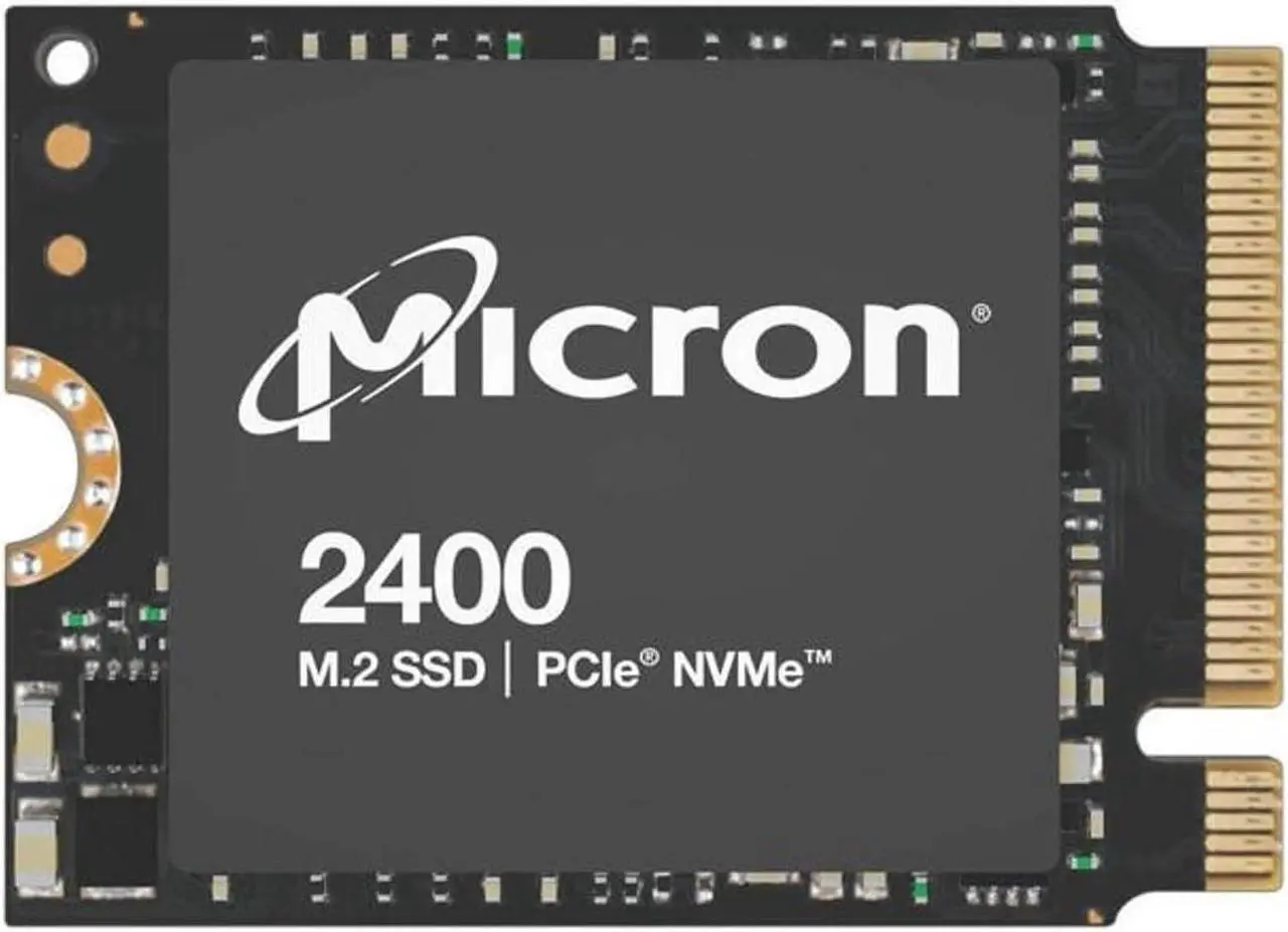 Main image of Micron 2400 1TB M.2 2230 NVMe PCIe 4.0x4 SSD Solid State Drive MTFDKBK1T0QFM