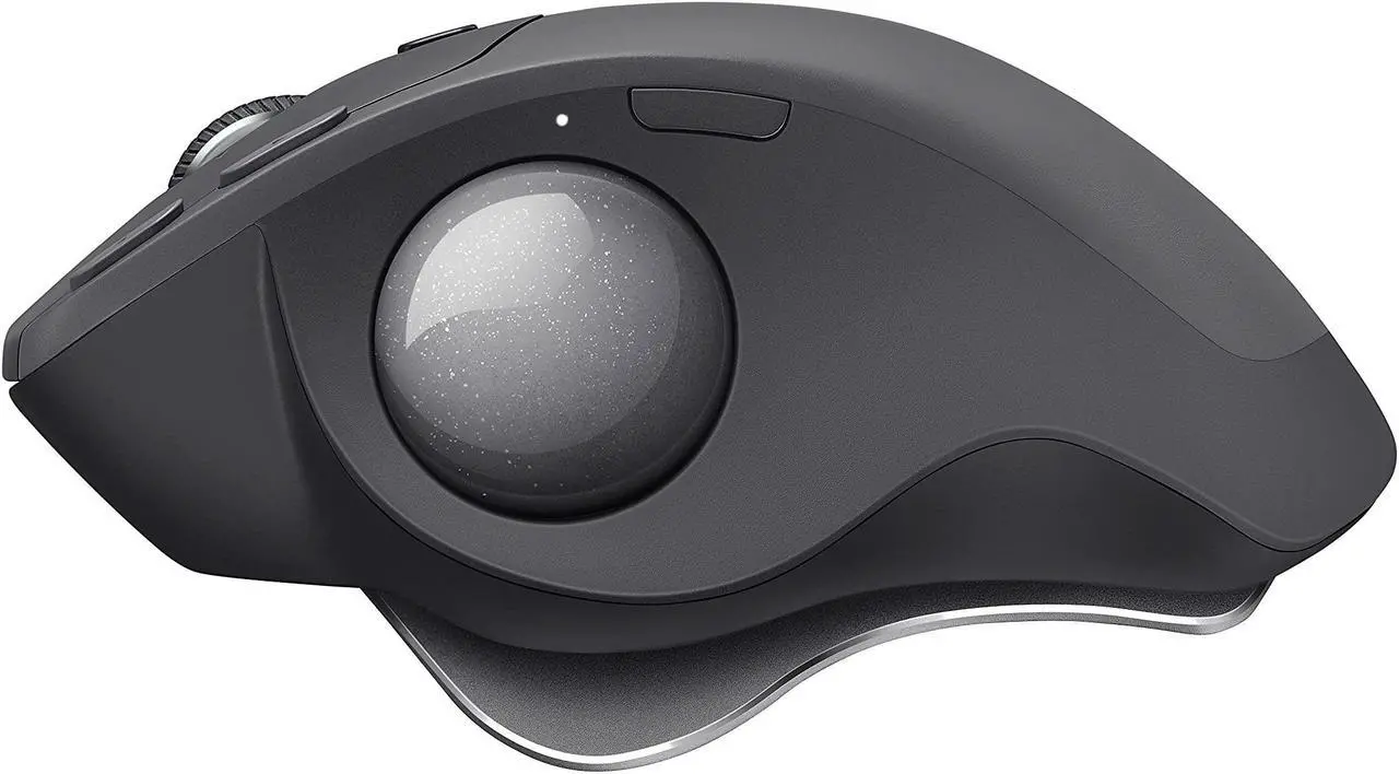 Alt view image 3 of 5 - Logitech MX Ergo Plus Advanced Wireless Trackball for PC and MAC with Extra 10deg Wedge