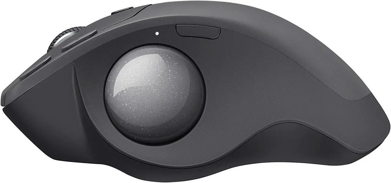 Alt view image 2 of 5 - Logitech MX Ergo Plus Advanced Wireless Trackball for PC and MAC with Extra 10deg Wedge