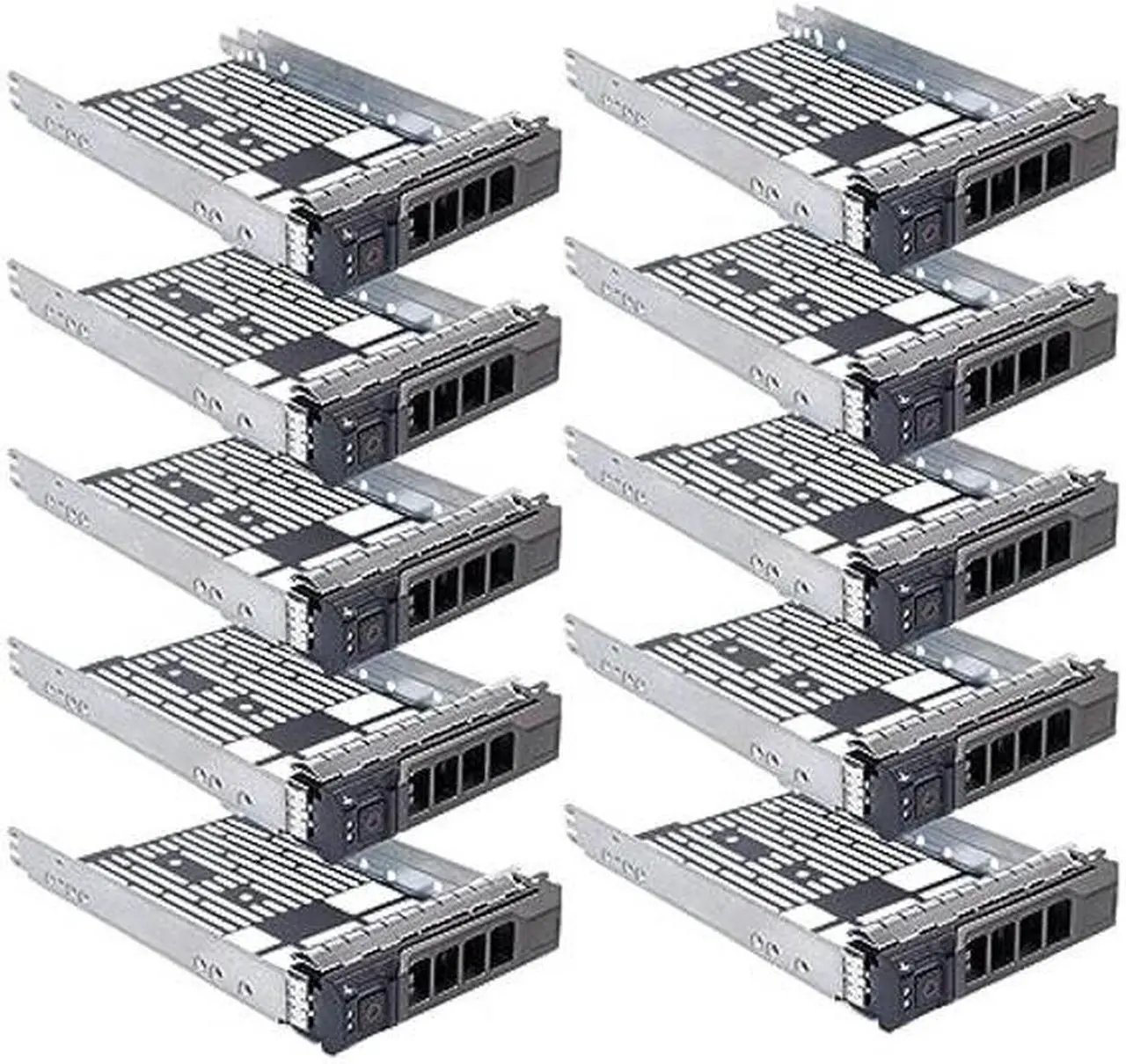 Main image of Hard Drive Caddy 3.5" SAS SATA Drive Caddy F238F 0F238F SSD Bracket Compatible for Dell PowerEdge 14th/13th/12th/11th Generation T340 T440 T640 R530 R730 R930 R520 R720 R720XD, 10 Pack