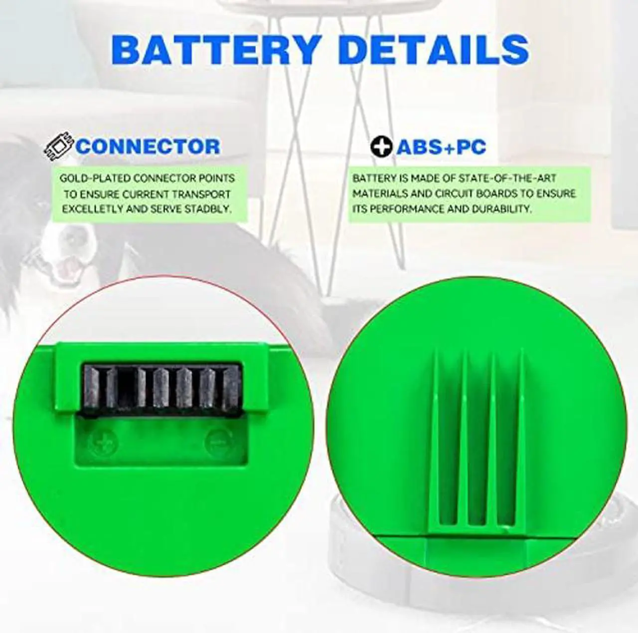 Alt view image 4 of 4 - ABL-F Battery for iRobot Roomba i8 i8+ i7 i7+ 7150 7156 7158 7550 7558 i6 i4 4150 i4+ 4550 4552 i3 i3+ 3150 3158 3550 3556 3558 e5 e5150 e5152 e5154 e5158 e6 6198 e6198 J7 7550 J7550 7150 14.4V 64.2Wh