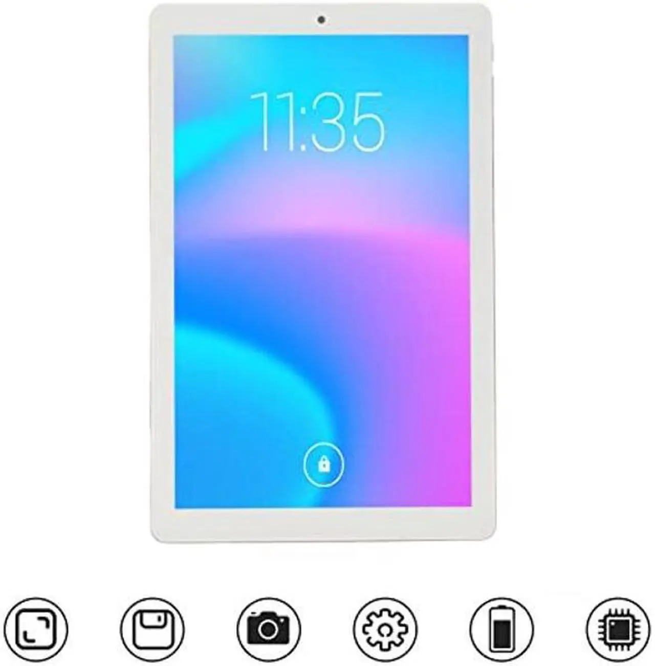Alt view image 2 of 5 - Full HD 1960x1080 IPS 10.1in Tablet/Android 11 Tablet PC/3G Phablet with Dual Sim Card Slots,5MP 13MP Dual Camera,6GB RAM, 128GB Storage,Bluetooth5.0 Touch,WiFi Android Tablets, Red(us)