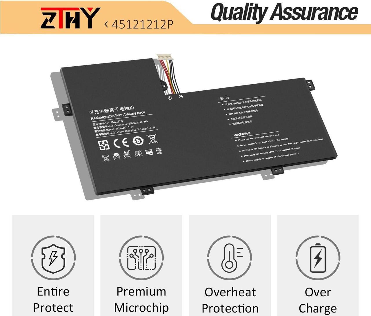 Alt view image 5 of 5 - ZTHY 45121212P U4374113PV-2S1P Laptop Battery Replacement for RTDPART Gateway GWTN116-1BL GWTC116-2BL GWTC116-1BK GWTC116-2BK 45121212 3978115 3978115-2S NV-3978115 NV-3978115-2S U4374113PV 41.8Wh