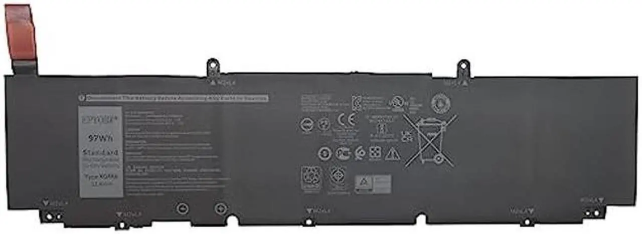 Batterie 97Wh Compatible Dell XPS 17 9700-9730 Et Precision 5750-5770 - 11,4V 6 Cellules - Réf. XG4K6
