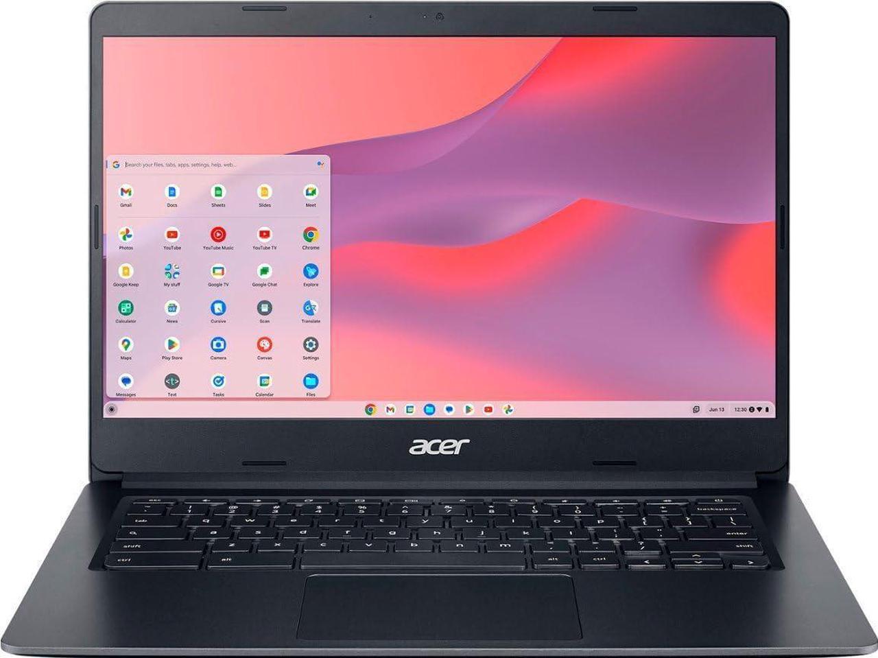 Alt view image 2 of 5 - acer Touchscreen Chromebook, 14 inches Full HD Touch Screen Laptop, Intel Celeron N4020, 4GB RAM, 64GB eMMC, Gigabit WiFi, Bluetooth, Google Chrome OS, YSC Accessory