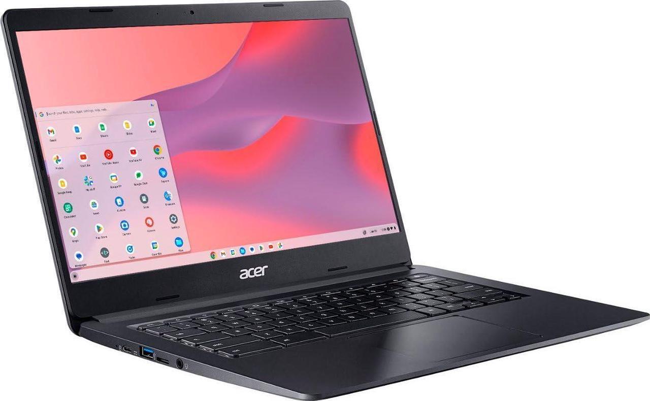 Alt view image 3 of 5 - acer Touchscreen Chromebook, 14 inches Full HD Touch Screen Laptop, Intel Celeron N4020, 4GB RAM, 64GB eMMC, Gigabit WiFi, Bluetooth, Google Chrome OS, YSC Accessory