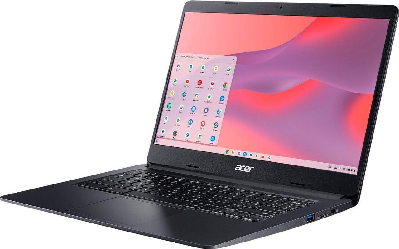 Alt view image 4 of 5 - acer Touchscreen Chromebook, 14 inches Full HD Touch Screen Laptop, Intel Celeron N4020, 4GB RAM, 64GB eMMC, Gigabit WiFi, Bluetooth, Google Chrome OS, YSC Accessory