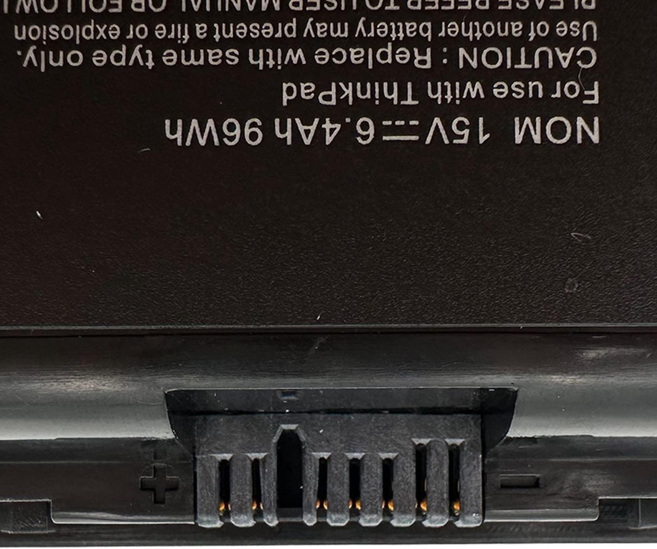 Alt view image 5 of 5 - Anepoch 00HW030 SB10F46468 78+ 78++ Laptop Battery Replacement for Lenovo ThinkPad P70 P71 Series Notebook SB10F46468 01AV451 4X50K14092 15V 96Wh 6400mAh