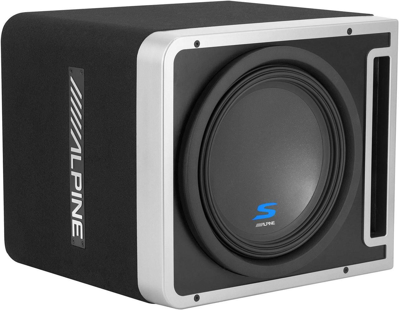 Alt view image 5 of 5 - Alpine S-SB12V Pre-Loaded S-Series 12-inch Subwoofer Enclosure