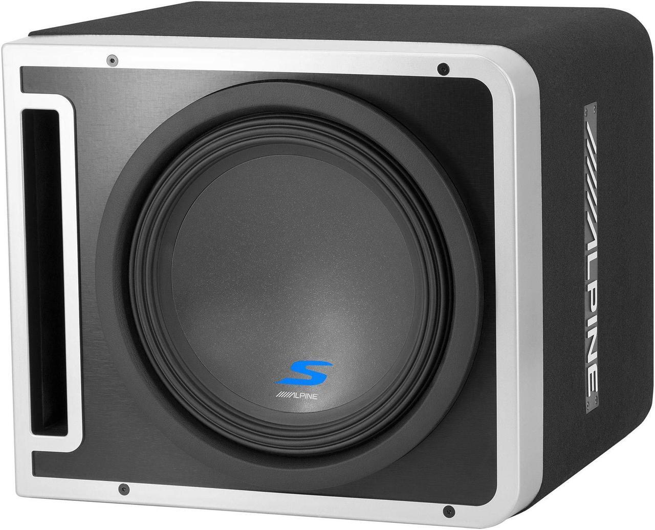 Main image of Alpine S-SB12V Pre-Loaded S-Series 12-inch Subwoofer Enclosure