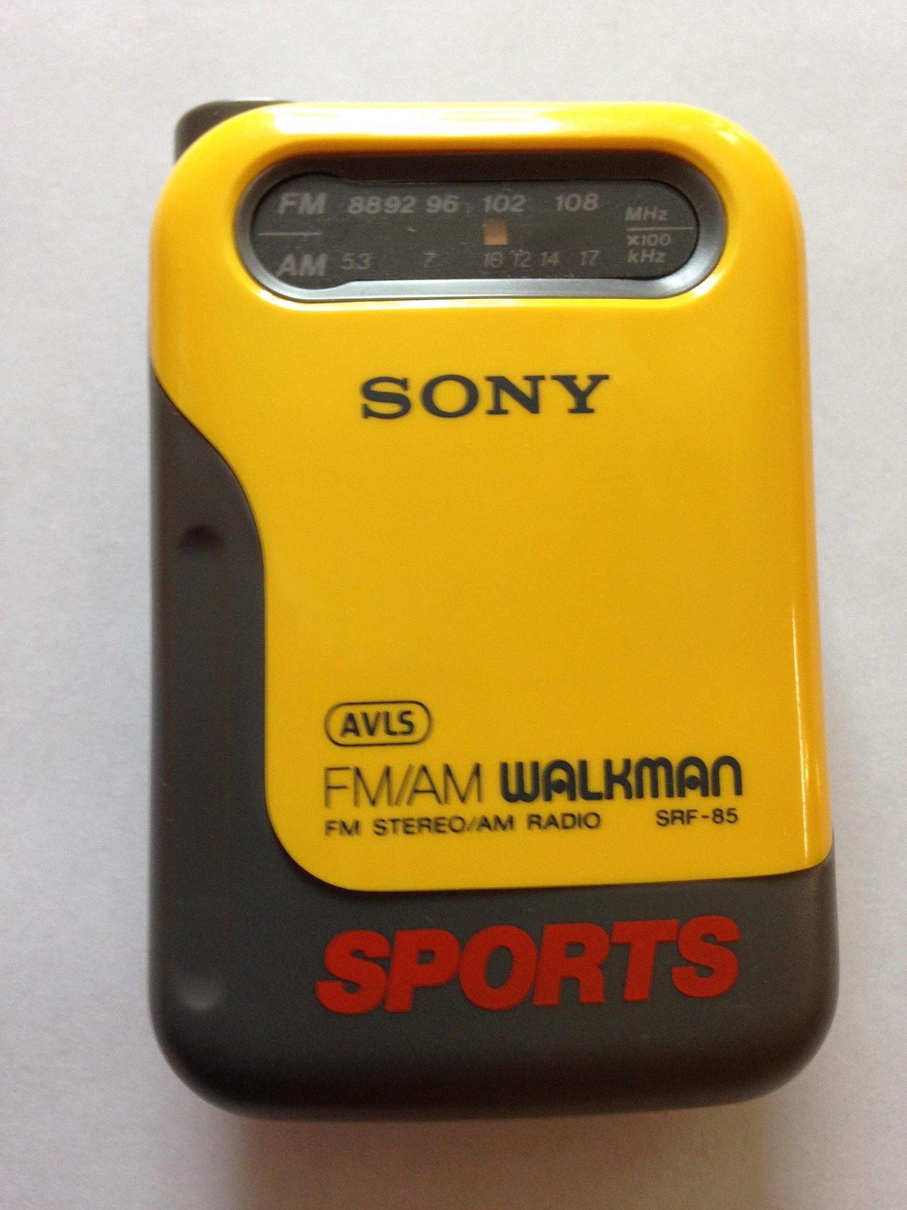 Main image of Sony SRF85 Sports Walkman AM/FM Stereo Radio