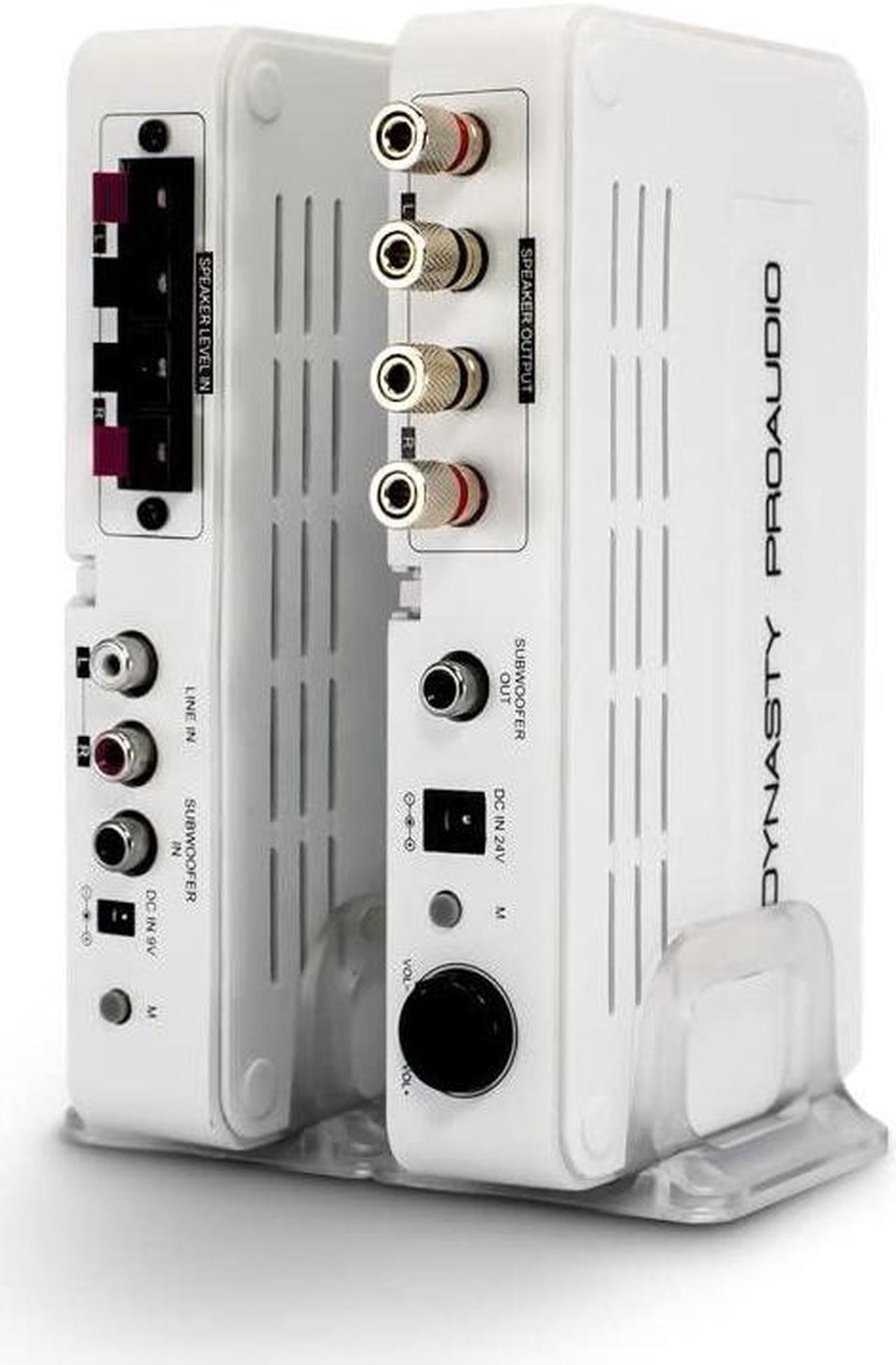Alt view image 3 of 5 - DYNASTY PROAUDIO WSA-5RP Wireless Surround Sound Rear Speakers Kit with 2 x 50W Amplifier Built-in, 5.2G / 5.8GHz Dual Band Selectable, Total 106 RF Channel Auto Switching