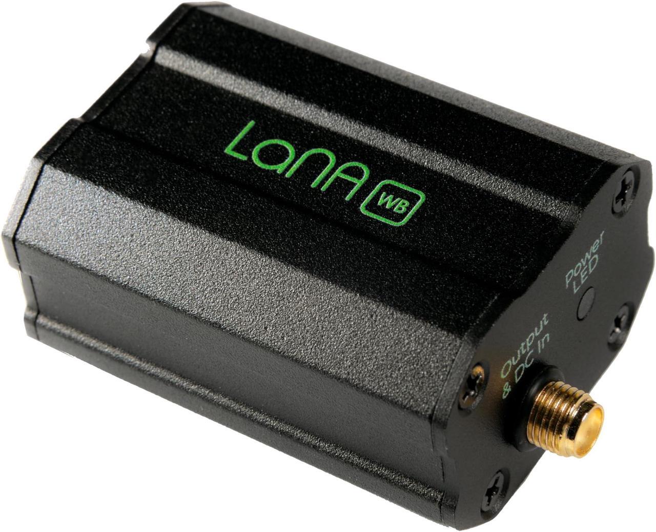 Alt view image 2 of 5 - Nooelec Lana WB - Ultra-Low Noise Amplifier (LNA) Module for RF & Software Defined Radio (SDR) with Enclosure & Accessories. Wideband 300MHz-8000MHz Frequency Capability w/BiasTee & USB Power Options