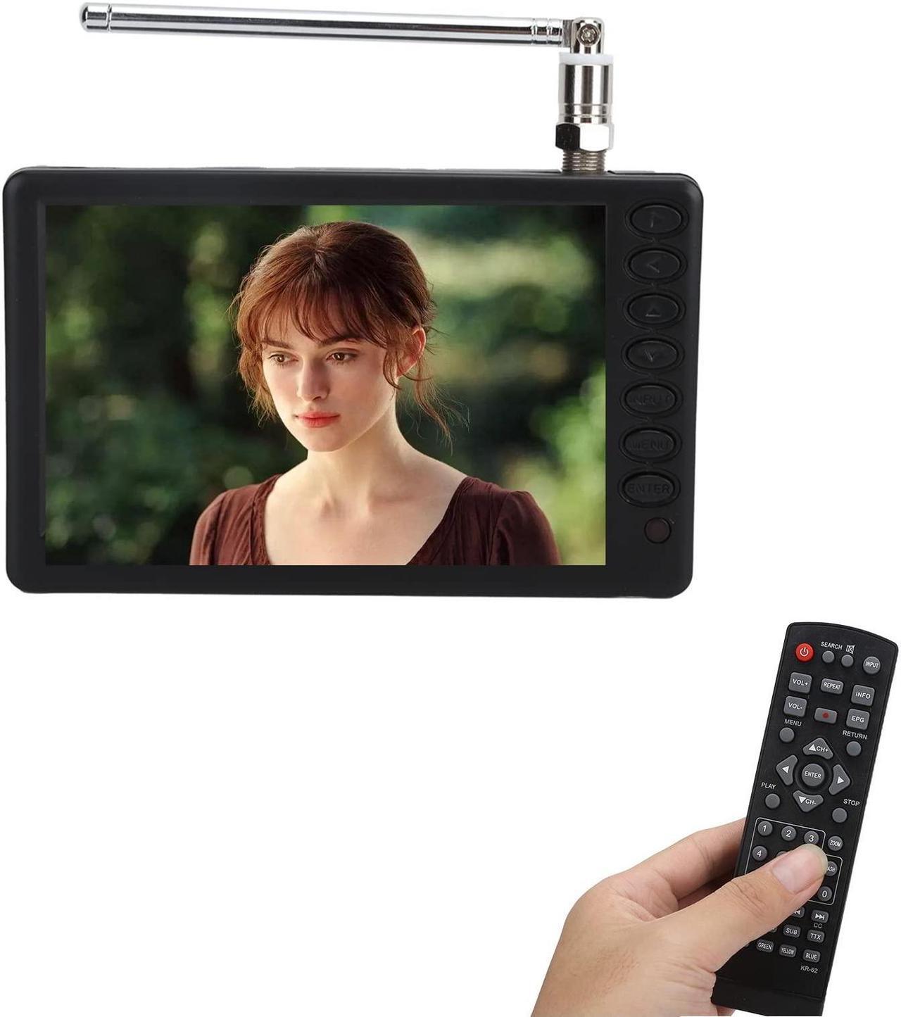 Main image of Portable TV, Pocket Mini Digital ATSC Car Television, 1080p 5 Inch, with 1500mAh Rechargeable Battery, Support USB, TF Card, U Disk, for Outdoor Travel Camping