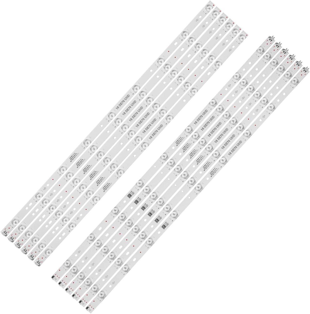 Main image of Seayoo New 12pcs New LB70006 V1_00 | LB70006 V0_01 LED Backlight Strips for Vizio 70" TV E70-E3 E70-E3 LFTRVRCT E70-E3 LFTRVRAS