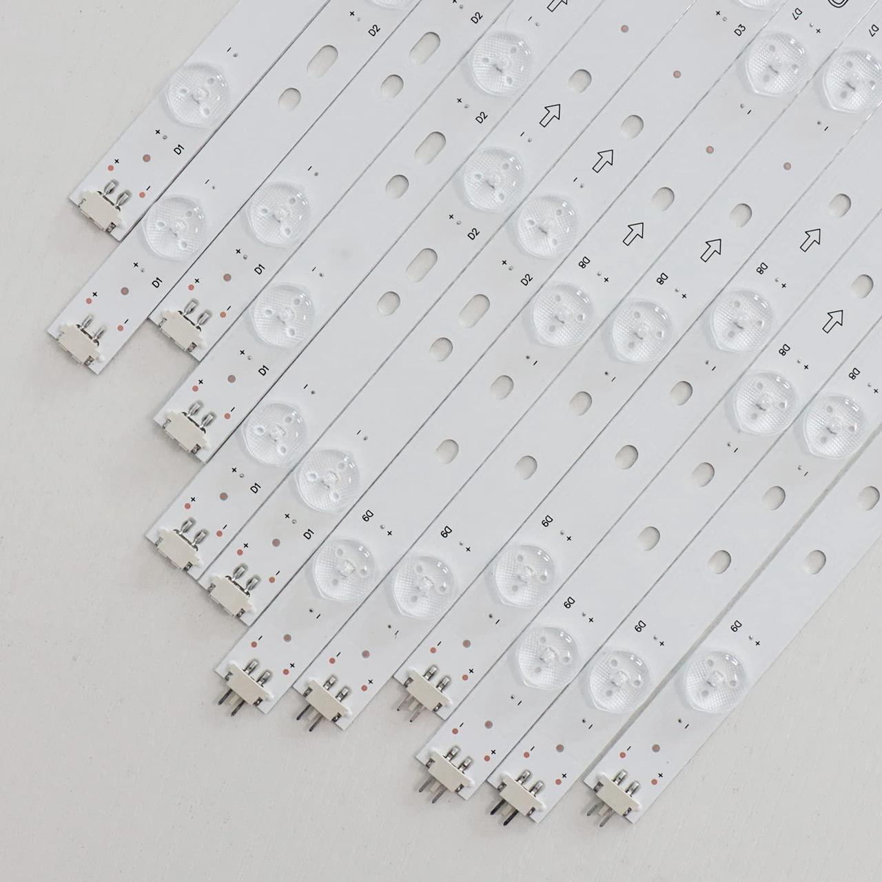 Alt view image 2 of 5 - Seayoo New 12pcs New LB70006 V1_00 | LB70006 V0_01 LED Backlight Strips for Vizio 70" TV E70-E3 E70-E3 LFTRVRCT E70-E3 LFTRVRAS