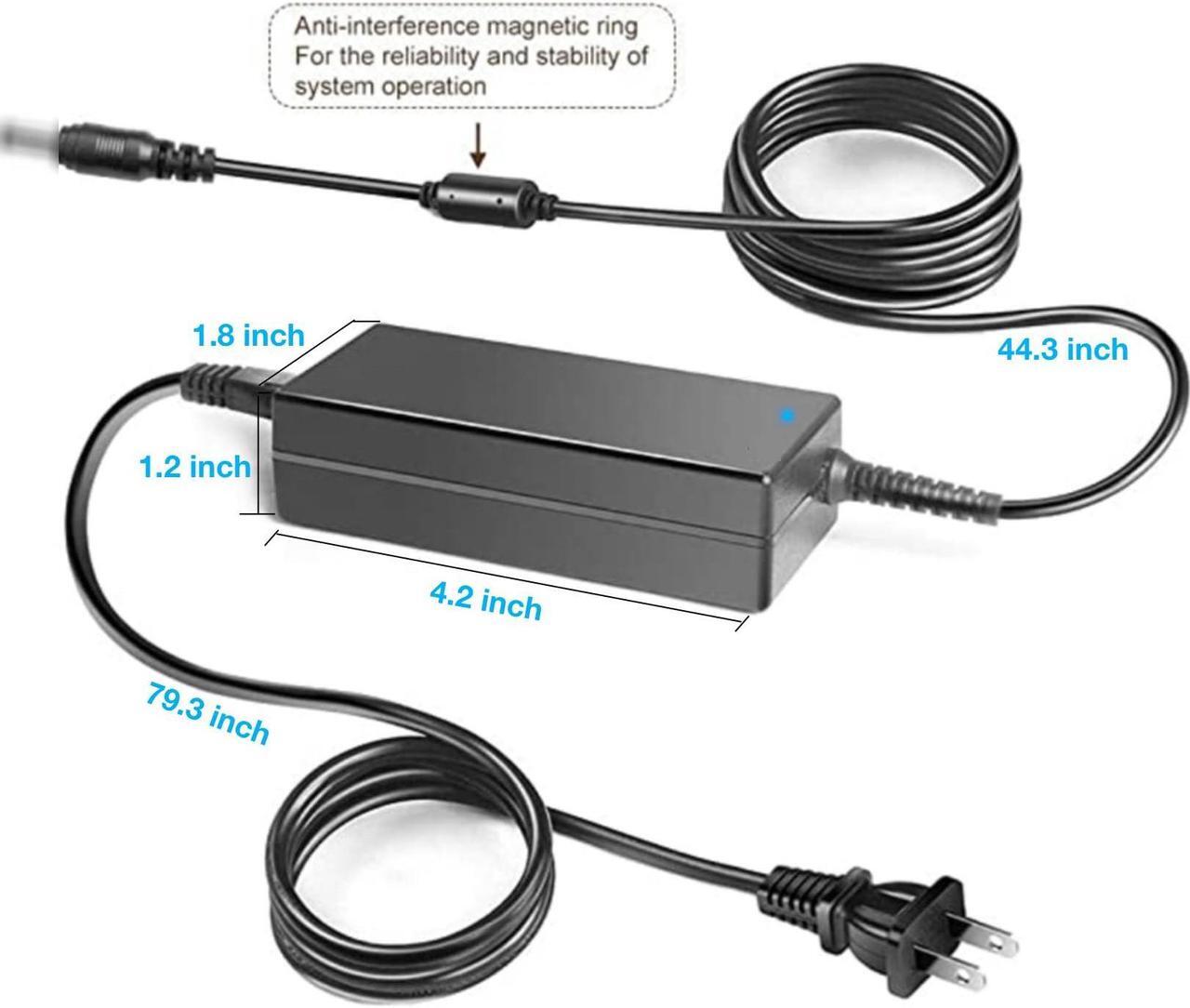Alt view image 2 of 5 - Kircuit 22V AC/DC Adapter Compatible with Skullcandy Barrel 2SKSK1849 11.1V 4400mAh Li-ion Battery 60W Bluetooth Boombox XT Party Wireless Speaker RY72A220320M2 2SKAC1890B0W2 Power Supply Charger PSU