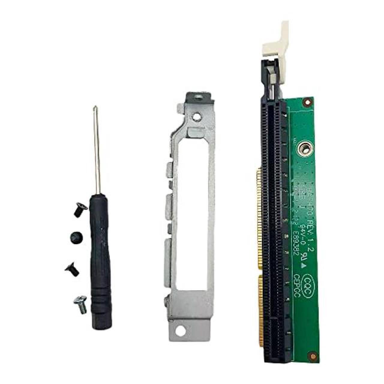 Scheda Riser 01AJ940 Per Schede Grafiche - Adattatore PCI-E 16x Per Tiny5 M920x M720q P330 - Plug And Play Per RX560, P1000, P620, P600