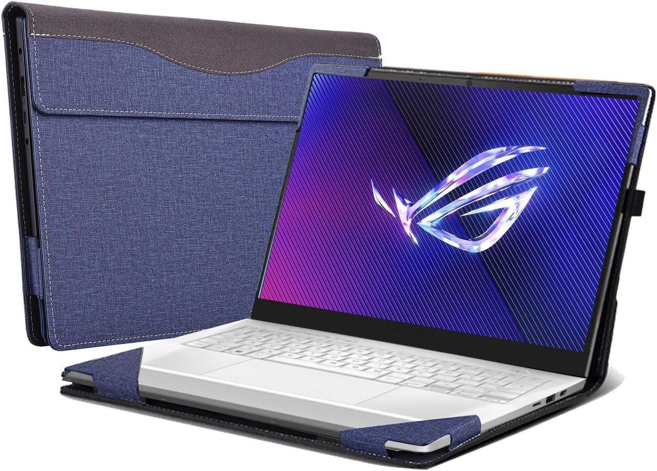 Main image of Laptop Cover for ASUS ROG Zephyrus - G14(2024) GA403 | GA403UV | GA403UI | All-Inclusive Drop-Proof Case 14" PU Leather Inner Pocket Cover (Blue)